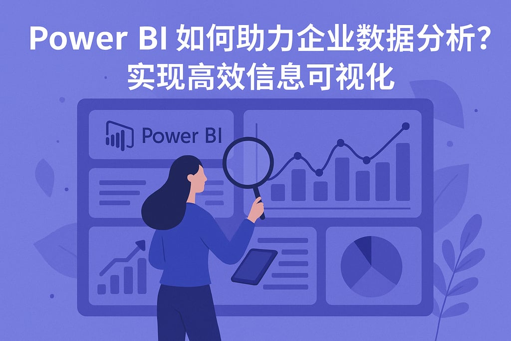 Power BI如何助力企业数据分析？实现高效信息可视化